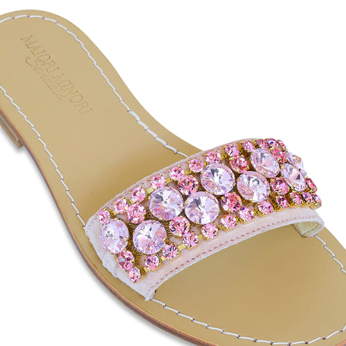 Natasha Slide Sandal (pink)